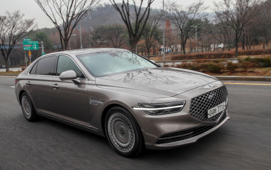 제네시스 G90. <제네시스 제공>